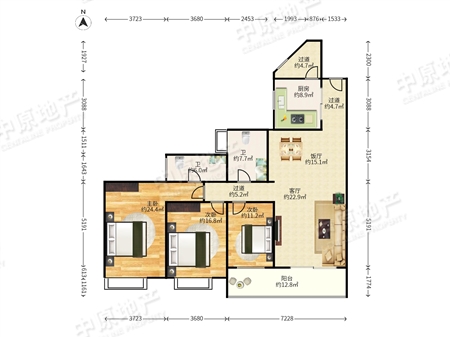 东山华庭-户型图