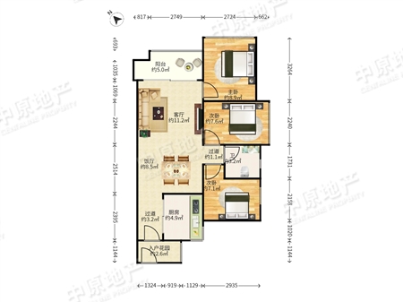 万科金色梦想-户型图