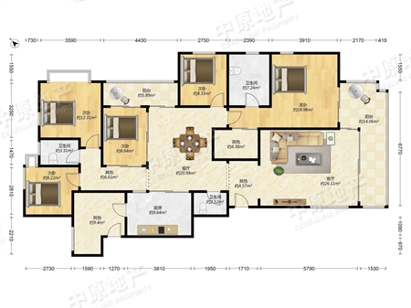 中粮万科金域蓝湾-户型图