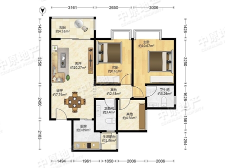华润天合尚居-户型图