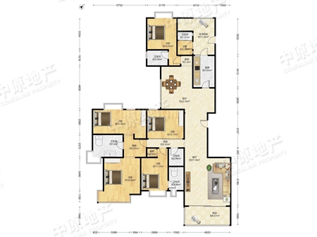 粤海丽江花园-户型图