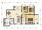 富力广场D区-户型图