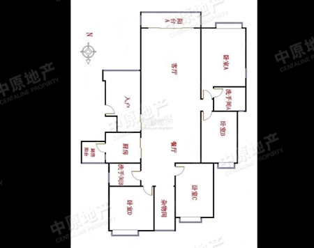 景安花园-户型图
