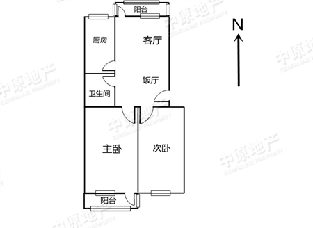 天寿路(单号西北区)-户型图