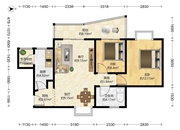富力桃园-户型图
