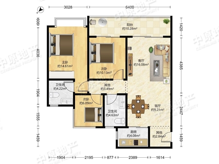 中海观澜府-户型图