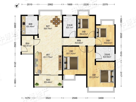 华润天合尚居-户型图