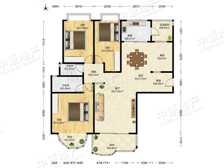 云山熹景-户型图