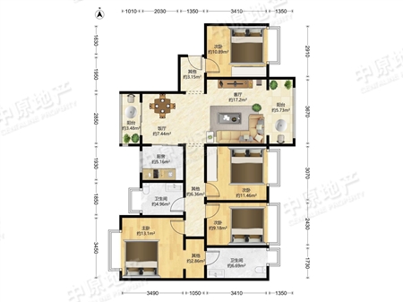 葛洲坝紫郡府-户型图