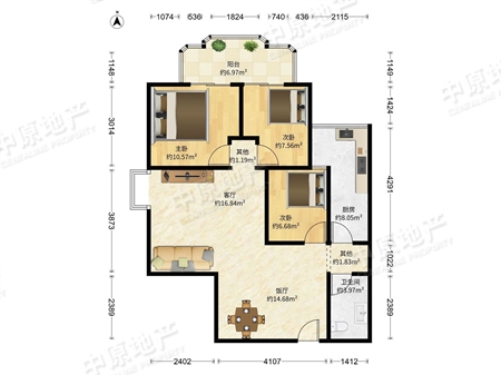 世纪广场-户型图