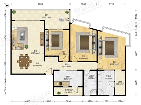 星汇云锦-户型图