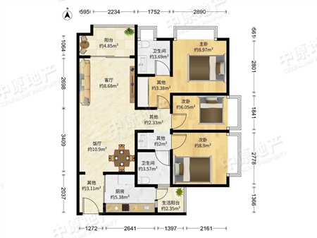 越秀品秀星樾-户型图
