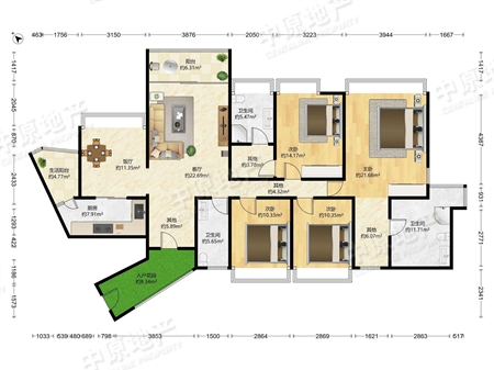 亚运城天荟-户型图