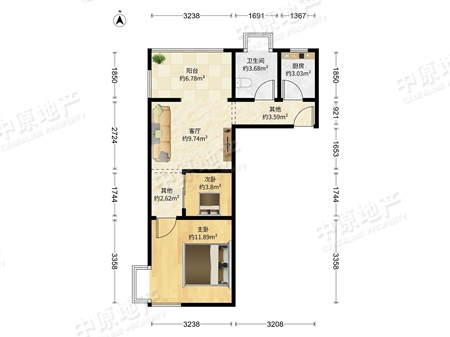 海景农林华府-户型图