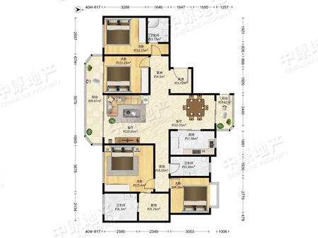 首开龙湖天奕-户型图