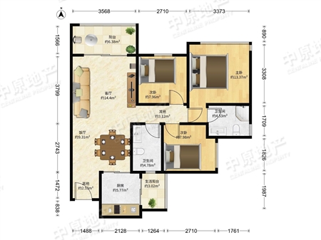 光大花园-户型图