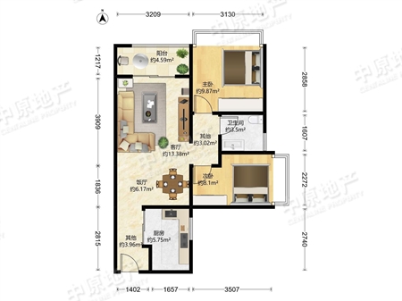 兰亭盛荟-户型图
