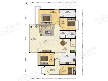 中海观澜府-户型图