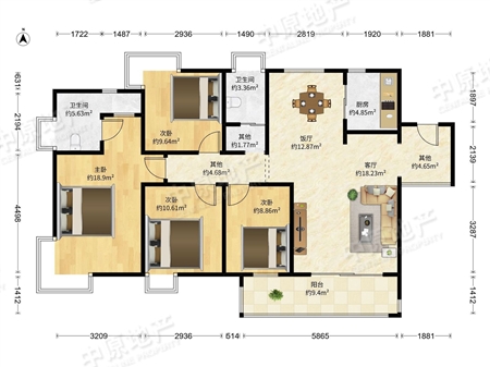 宝兴翠园-户型图
