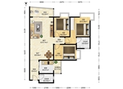 富力桃园-户型图