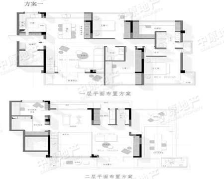 美林湖畔花园-户型图