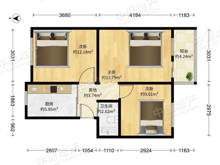 远洋小区(新港西路攀桂街)-户型图