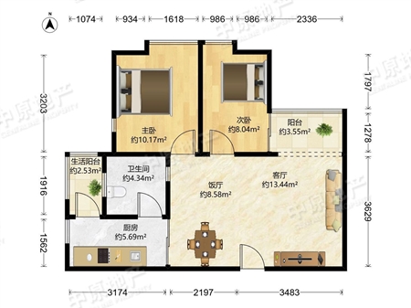 共和西路-户型图