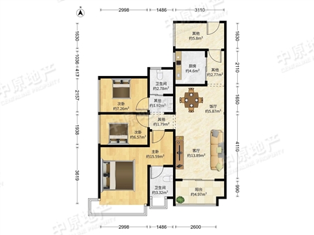金融街融穗华府-户型图