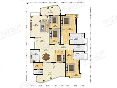 剑桥郡北苑君澜-户型图