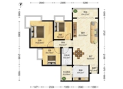 富力桃园-户型图