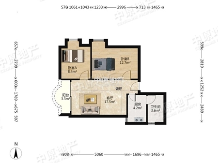 富力天朗明居-户型图